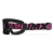 GOGLE cross quad IMX ENDURANCE FLIP BLACK MATT/PINK - Szyba PINK IRIDIUM + Clear